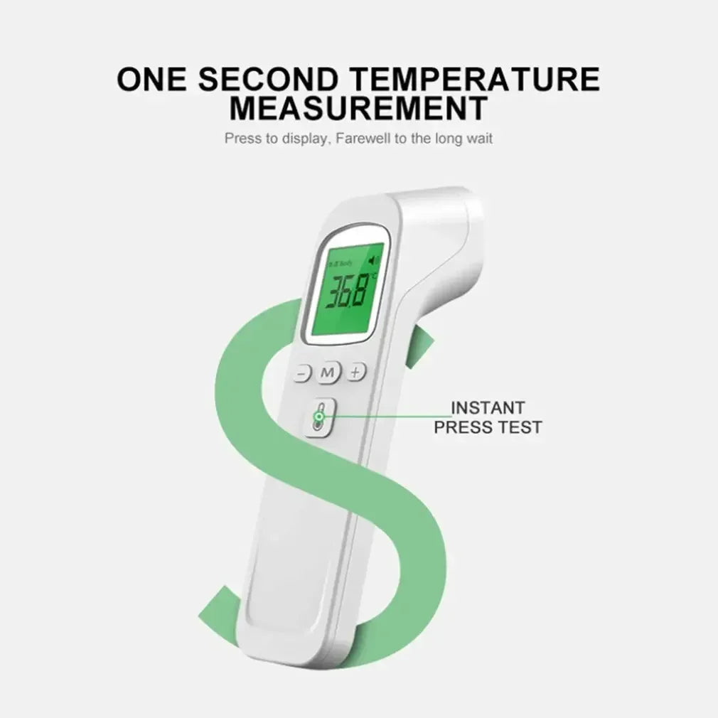 Medical Digital Infrared Thermometer Quick Temperature Measurement Medical Handheld Body Forehead Non-contact Thermometer Tri Light Beauty