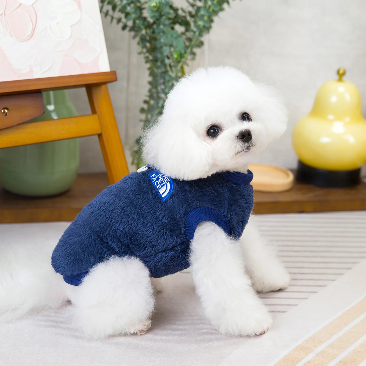 Thermal Warm Fleece Dog Hoodies Winter Dog Clothes for Small Medium Dogs,French Bulldog Chihuahua Yorkie Puppy Vest Pet Apparel Pi-Mart
