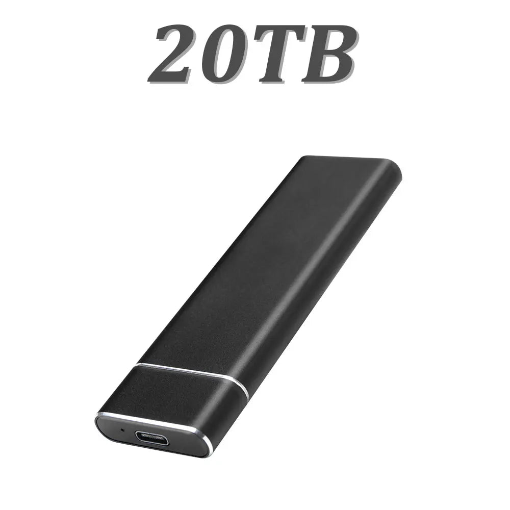 USB 3.1 high-speed external portable hard drive 4TB large capacity portable SSD solid state drive suitable for laptop MAC/PC Pi-Mart