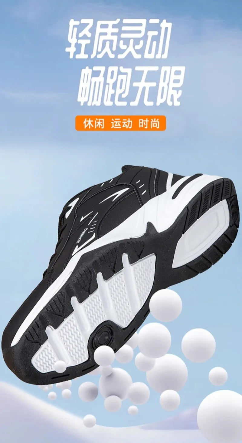 Autumn New Men Microfber Running Shoes Luxury Brand Men Shoes School Student Air-cushion Sneakers Fashion Man Casual Shoes 35-48 Pi-Mart
