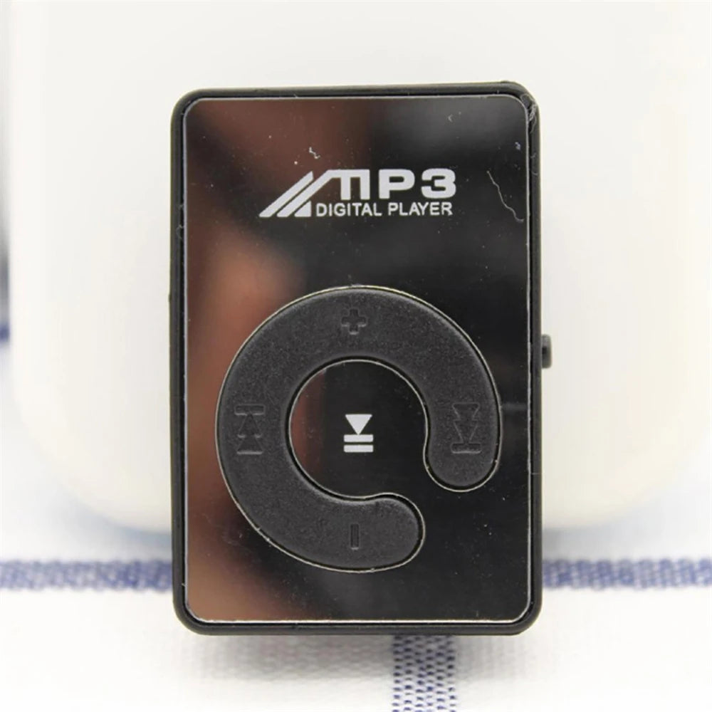 C Key Portable HiFi Mini Clip USB MP3 Player Walkman Music Support Micro TF Card Expandable Up To 16GB Outdoor Sports Walkman Pi-Mart