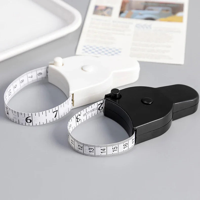 Portable Fitness Telescopic Health Tape Measure With Handle Torch Y-shaped Tape Measure Waist Circumference Tape Measure Pi-Mart