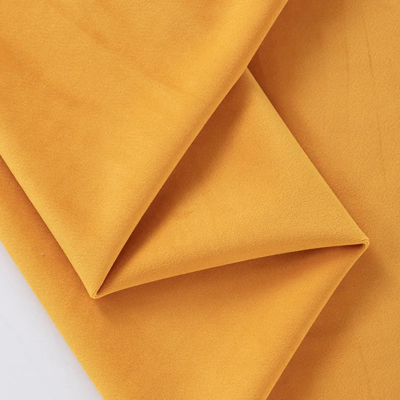 Velvet Fabric Thicken Dutch Velvet Short Plush for Upholstery Cushion Sofa Table Runners by Half Meter Pi-Mart