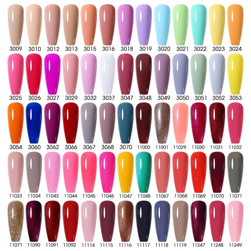 NAILCO 15ml Brown Nails Art Red Color Gel Nail Polish Semi-permanent UV Gel Polish Coffee Manicure Chocolate Hybrid Nail Varnish Tri Light Beauty