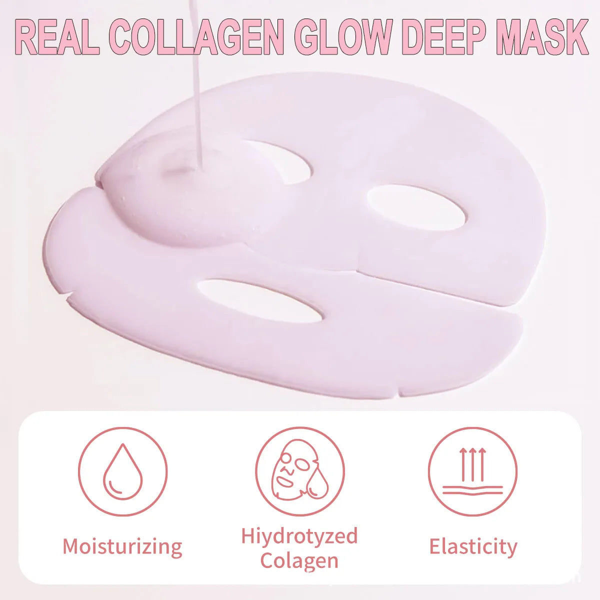 Overnight Collagen Mask Salmon DNA PDRN Face Mask For Glass Glow Skin Elasticity Hydrating Firming Smooth korean Skincare Pi-Mart