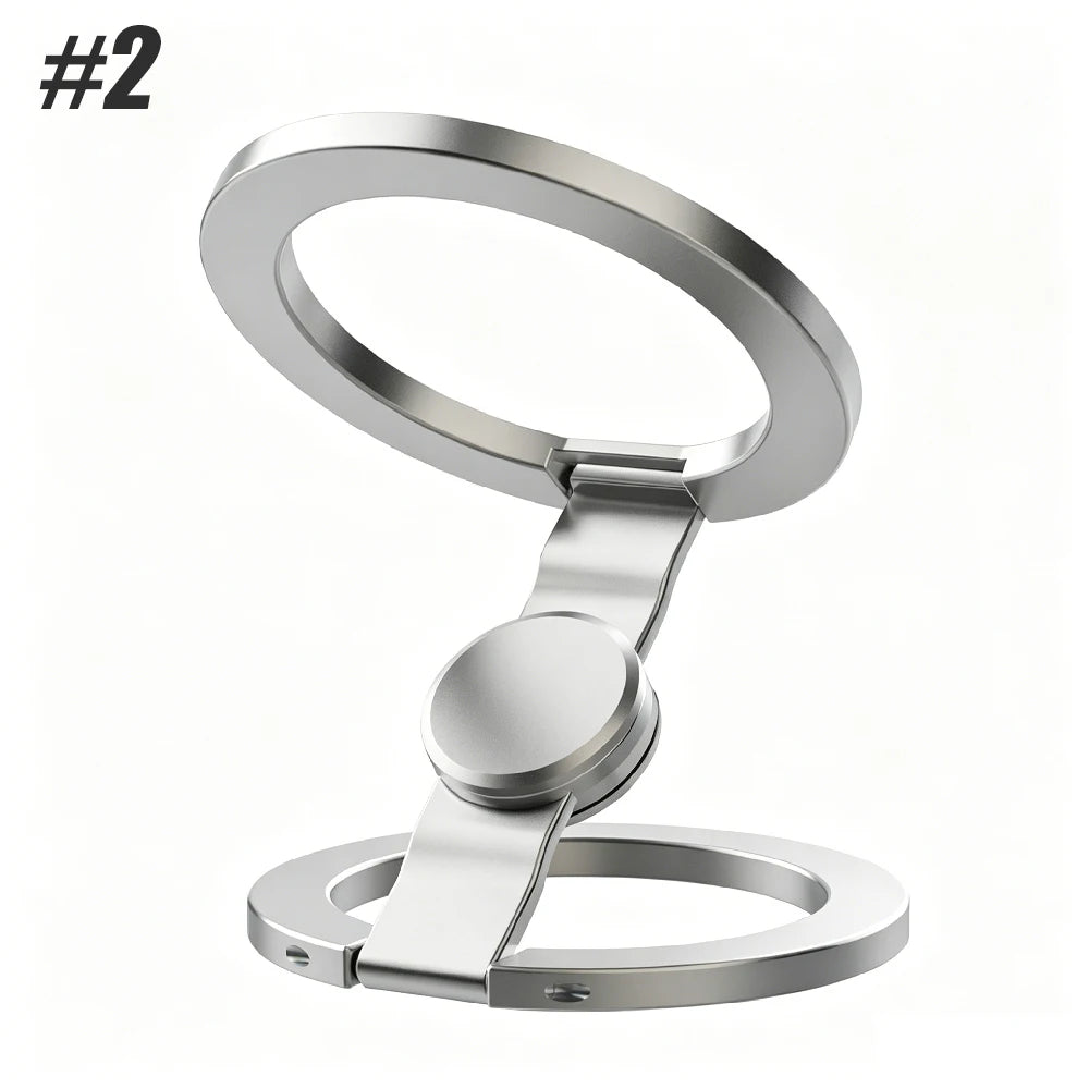 Magnetic Phone Stand 360° Rotating,3 in 1 Foldable Car & Desk Holder,Strong Magnet Grip with Fidget Spinner for OfficeTravelHome Pi-Mart