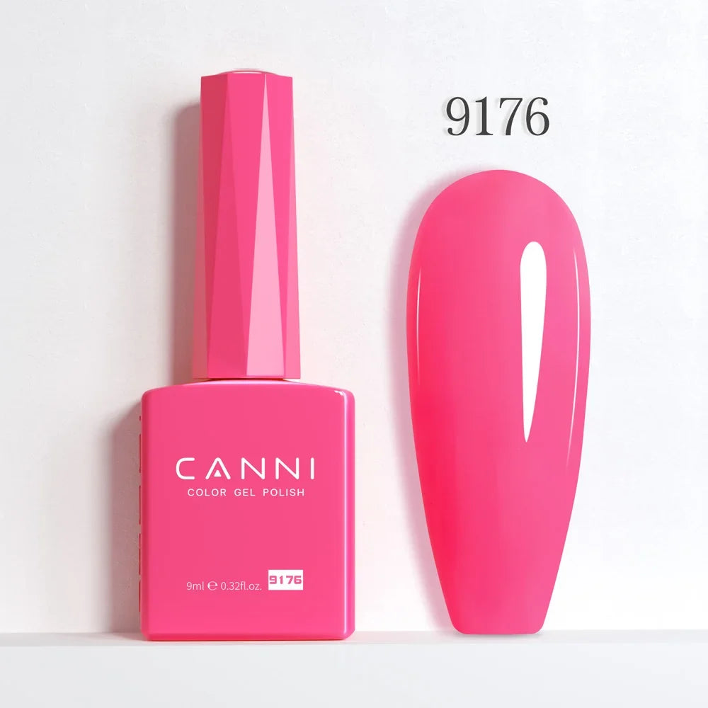 CC8 CANNI 9ml Nail Gel Polish HEMA FREE Summer Nails Color Soak Off UV LED Semi Permanent Smoothy Texture Nail Art Manicure Tri Light Beauty