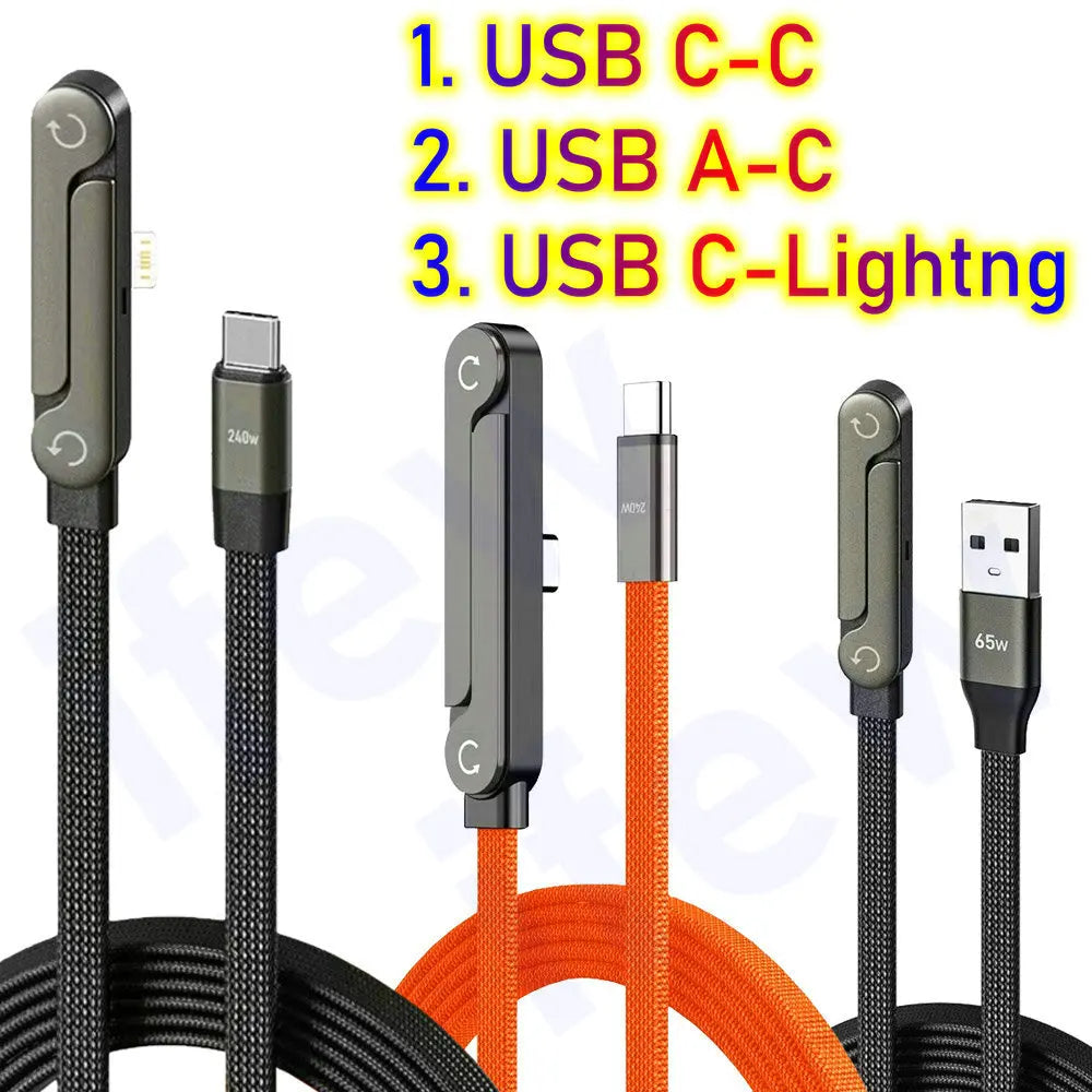 USB Type C Flat Phone Charger Fast Charging Cable C Kick Cable Stand Invisible Support Foldable Holder Charge Bracket For iPhone Pi-Mart