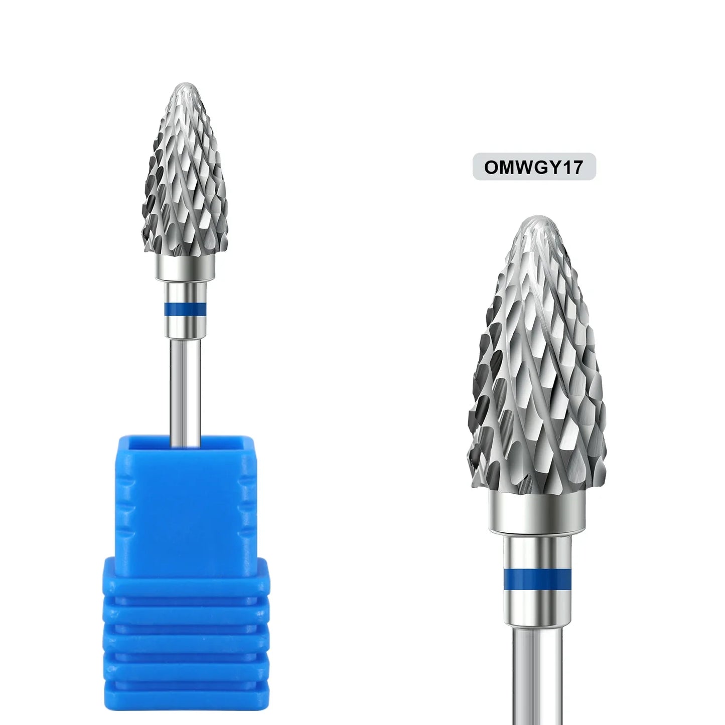 1pcs Tungsten Steel Nail Cuticle Drill Bits Carbide Rotate Electric Ceramic Milling Cutter For Manicure Gel Polish Remover Tri Light Beauty