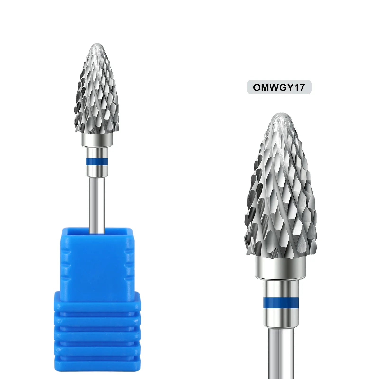 1pcs Tungsten Steel Nail Cuticle Drill Bits Carbide Rotate Electric Ceramic Milling Cutter For Manicure Gel Polish Remover Tri Light Beauty