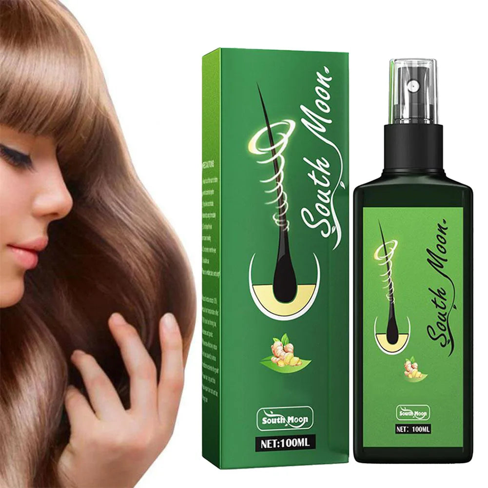 100ml Ginger Hair Care Spray Product Natural Hair Care Serum Nourish Damaged Hair Care Products Beauty Health Tri Light Beauty