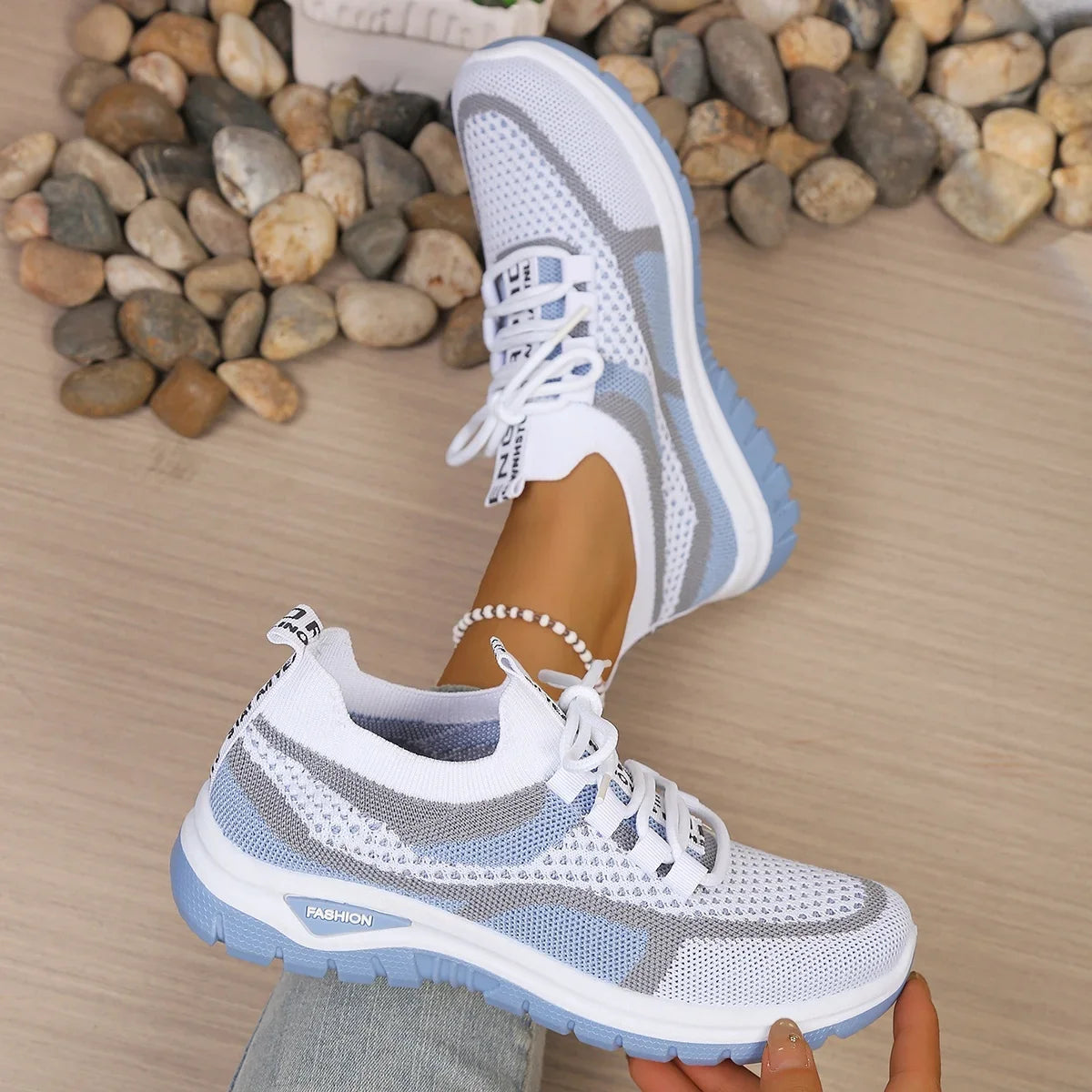 Women's Shoes Double-Color Work Shoes for Ladies, Single Shoes Casual Sneaker Shoes Woman 2026 Free Shipping Shoes LadyShow.Store