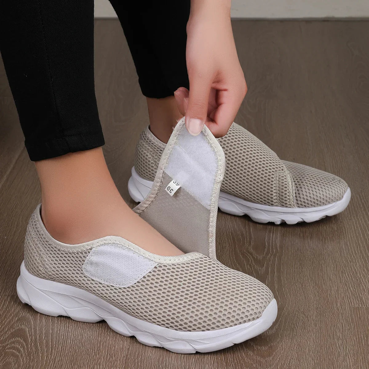 Unisex New Women Orthopedics Wide Feet Swollen Walking Casual Shoes Thumb Eversion Adjusting Soft Comfortable Diabetic Men Shoes LadyShow.Store