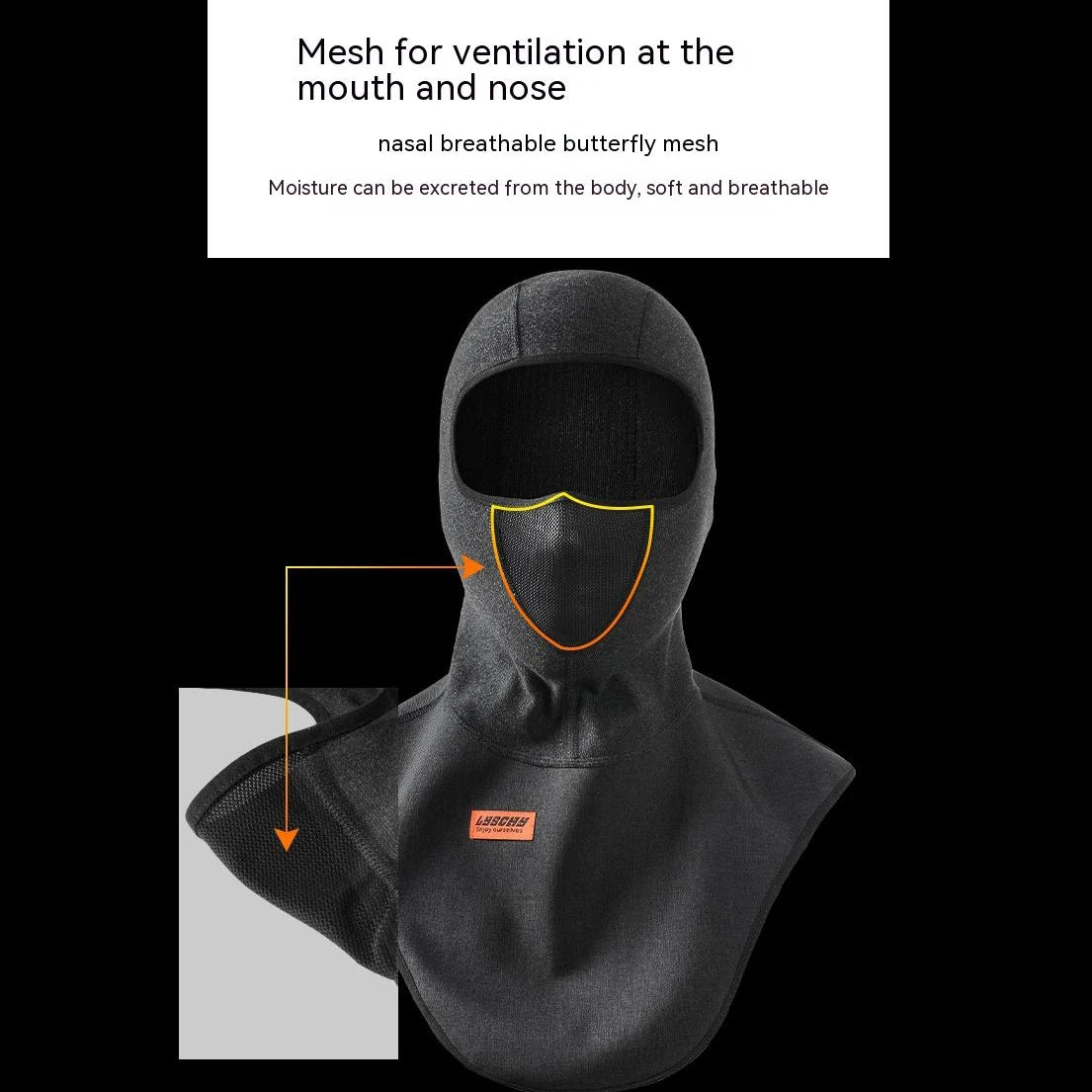 New Winter Motorcycle Mask Fleece Thermal Face Mask Keep Warm Motocross Riding Balaclava Motorbike Windproof Ski Mask Men Women Pi-Mart