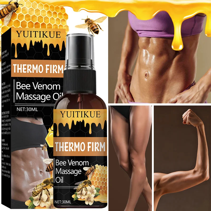 YUITIKUE Firming Bee Venom Massage Oil for joint and muscle relief, barrier-strengthening hydration, and knee body massage Pi-Mart