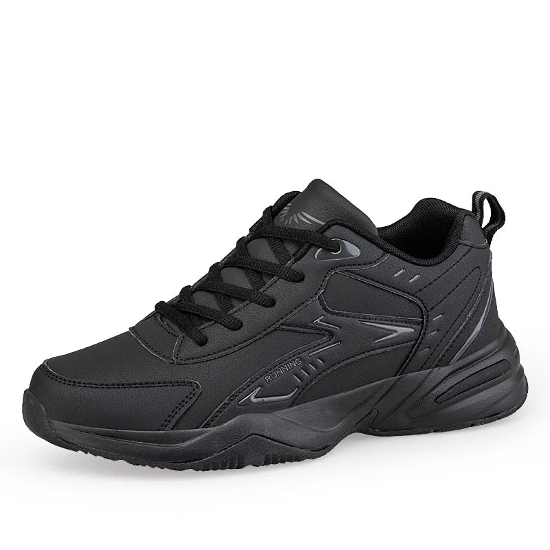 Autumn New Men Microfber Running Shoes Luxury Brand Men Shoes School Student Air-cushion Sneakers Fashion Man Casual Shoes 35-48 Pi-Mart