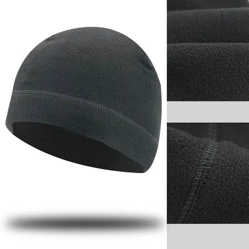 Outdoor Fleece Sports Hat Fishing Cycling Hunting Military Tactical Cap Men Women Warm Windproof Winter Cap Camping Hiking Caps Pi-Mart