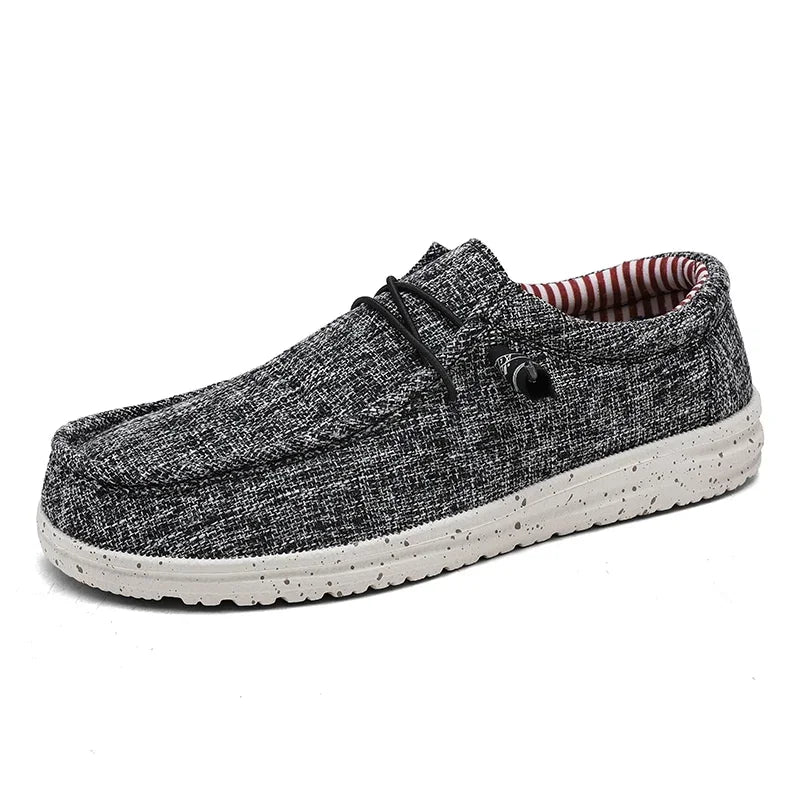Men's Mesh Loafers Autumn Mens Vulcanized Shoes Breathable Lightweight Hiking Outdoor Sports Shoes Zapato Abierto Scarpa Aperta Pi-Mart