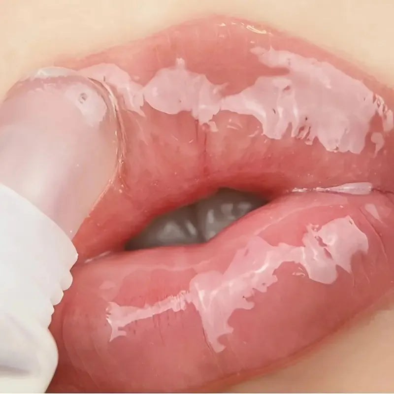 Hydrating 18ml Lip Gloss Moisturizing Lip Oil for Plump, Glossy Lips, Lightens Fine Lines, Suitable for All Skin Types Makeup Pi-Mart