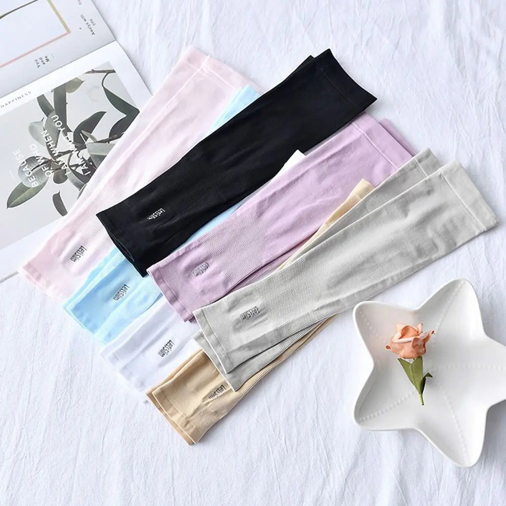 Warmer Running Summer Cooling Basketball Outdoor Sport Arm Sleeves Sun Protection Arm Cover Pi-Mart