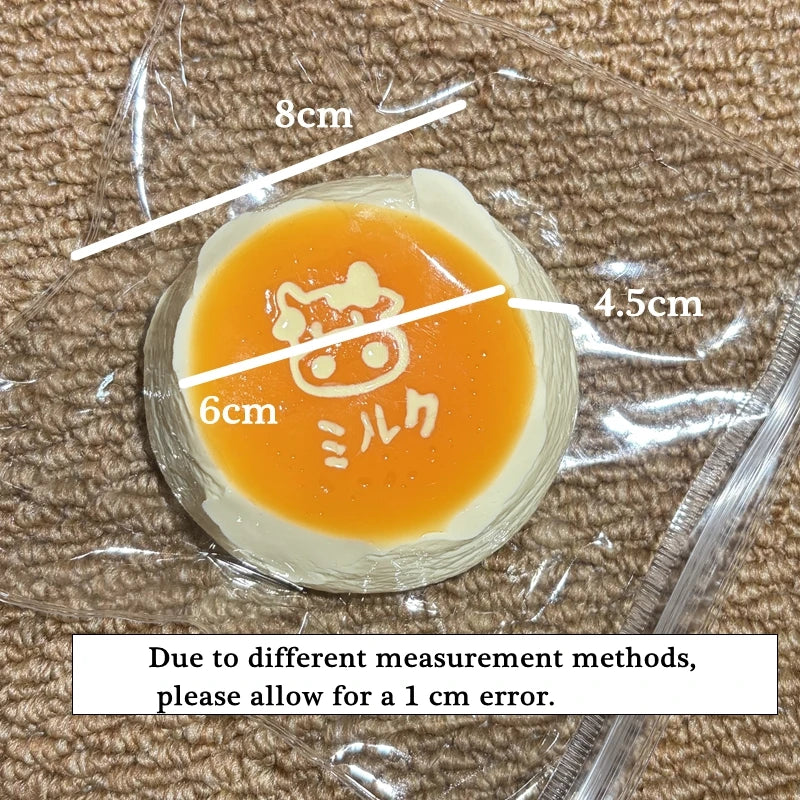 Kawaii Milk Cow Squishy Toy Soft Silicone Stress Relief Slow Rising Squeeze Toys Cute Pink Sensory Fidget Toys for anti-Anxiety Pi-Mart