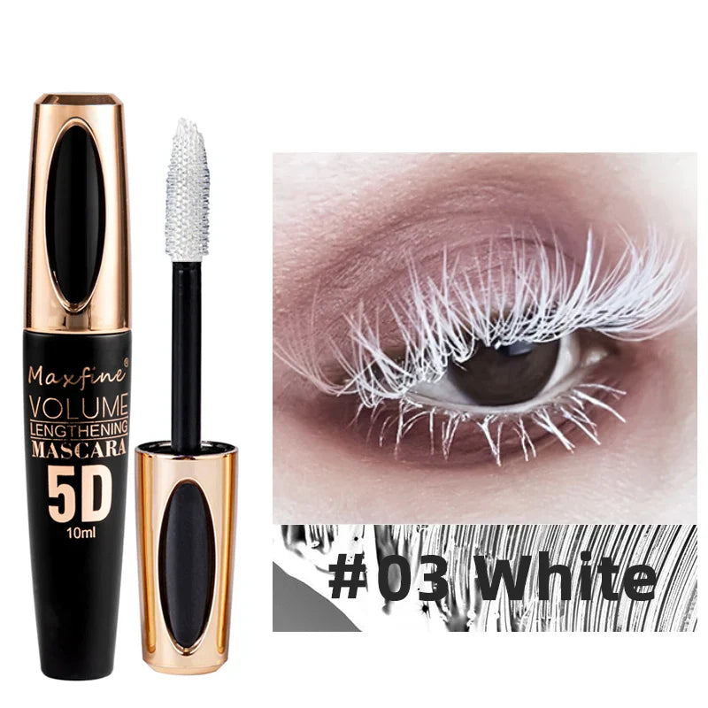 5D Silk Mascara with Big Eyes, Strong and Lasting Black Content and Length, Waterproof and Non-caking, and Prolonged Mascara. LadyShow.Store