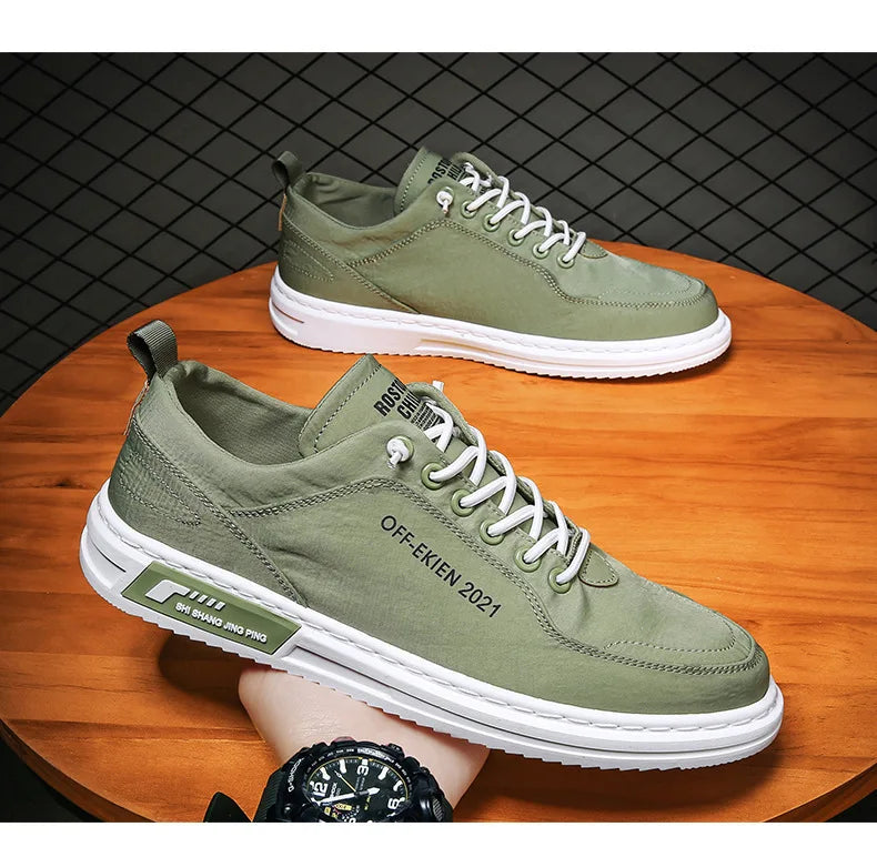 Men's Flats Shoes Luxury Men's Sneakers Spring Autumn 2025 Outdoor Sport Shoes for Men Fashion Vulcanized Shoe Tenis Para Hombre Pi-Mart