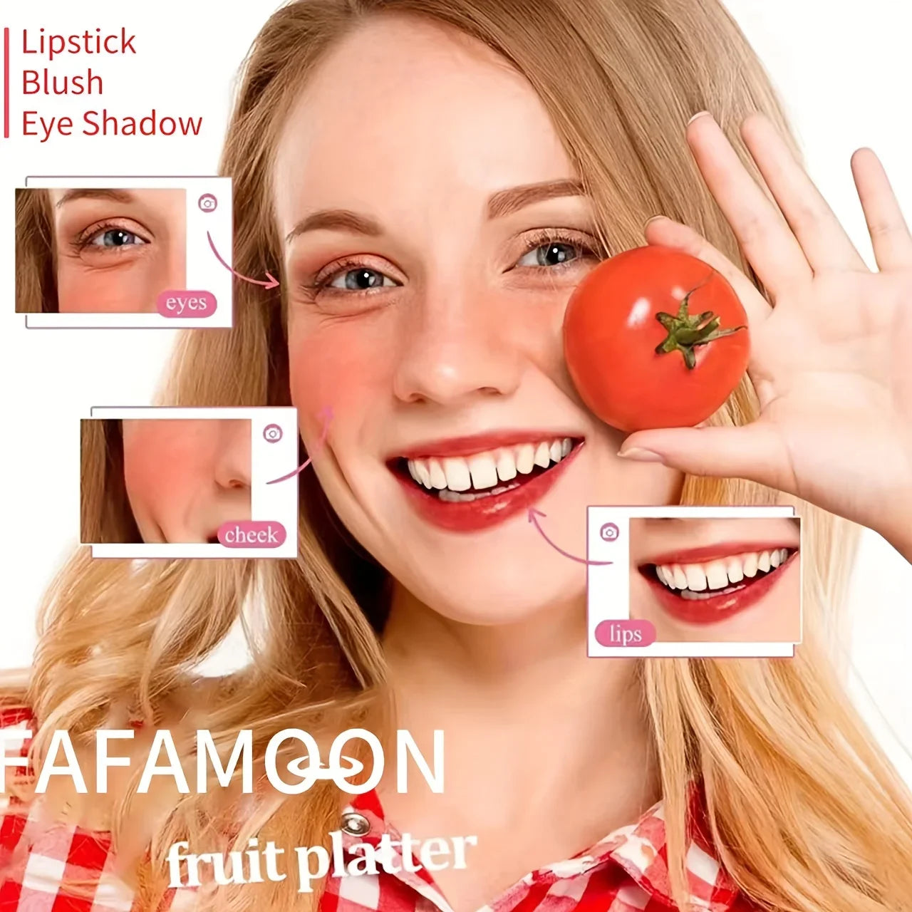 4 color Fruity Lip Tint Water Gloss Tint,Moisturizing Waterproof Liquid Lipstick, Non-Stick,High Pigment,Long-Lasting Colors LadyShow.Store