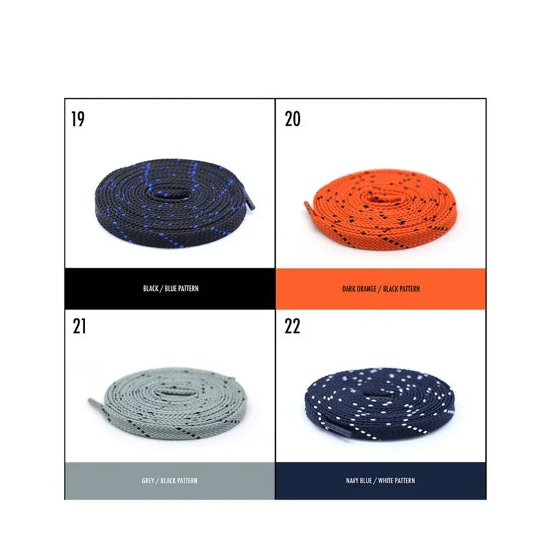 Classic Shoelaces for Sneakers Flat Mixed-colors Shoe laces AF1/AJ Shoelace Elastic Laces Shoes 100/120/140CM Strings 1Pair Pi-Mart