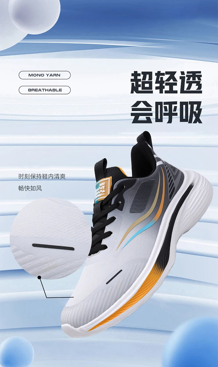 Men's Fashion Sneakers Breathable Comfortable Lightweight Walking Shoes Casual Sports Running Tennis Gym Training Shoes for Men Pi-Mart