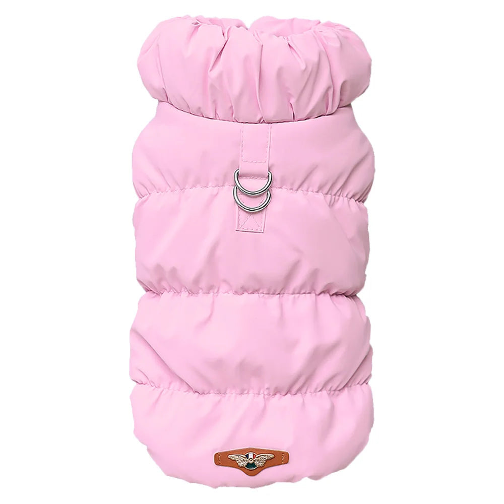 Soft Warm Dog Clothes Winter Padded Puppy Cat Coat Jacket For Small Medium Dogs Chihuahua French Bulldog Poodle Vest Pet Outfit Pi-Mart