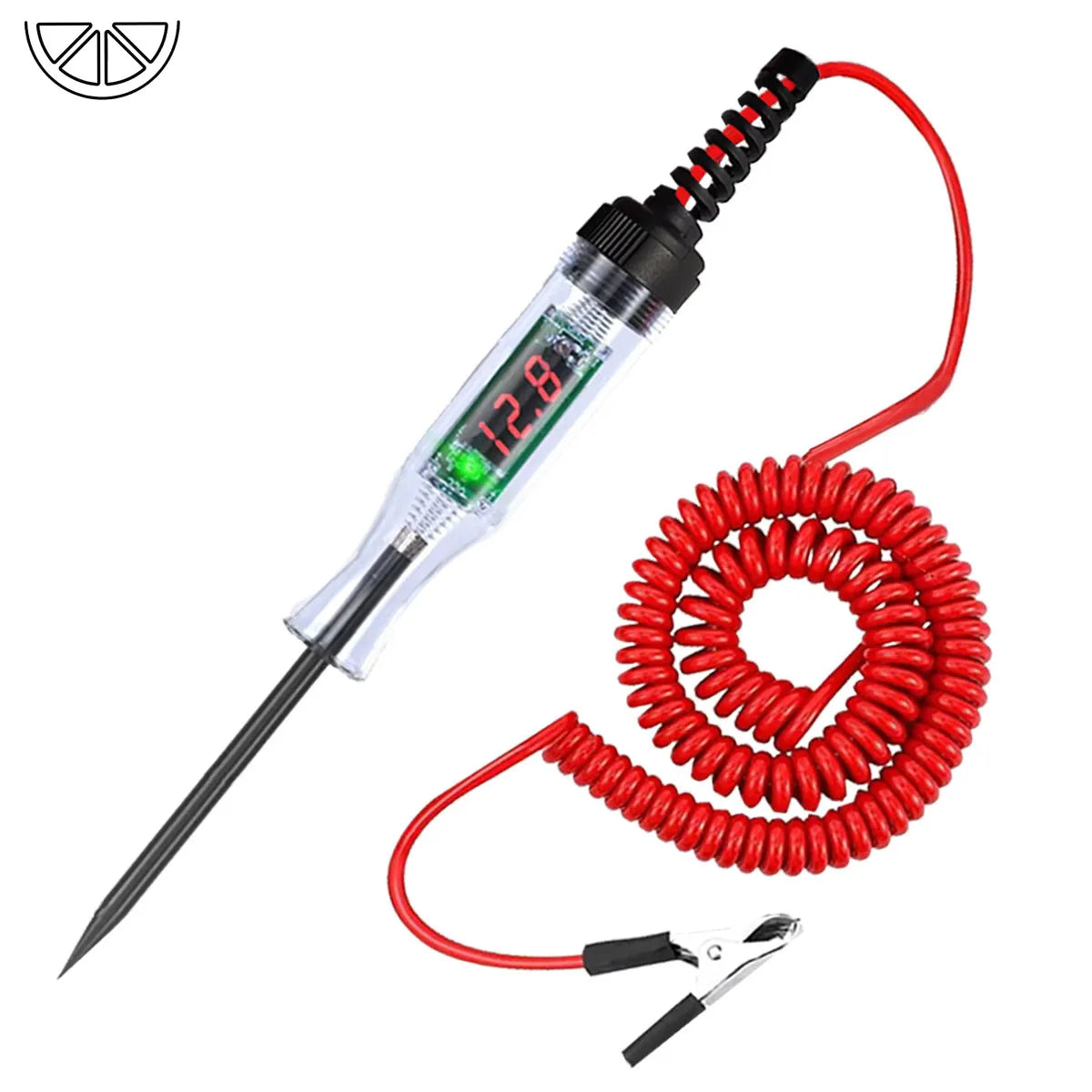 Car Truck Voltage Circuit Tester Auto Car Diagnostic Probe Test Pen Light Bulb Electric Measuring Pen Repair Tools 6V 12V 24V Pi-Mart