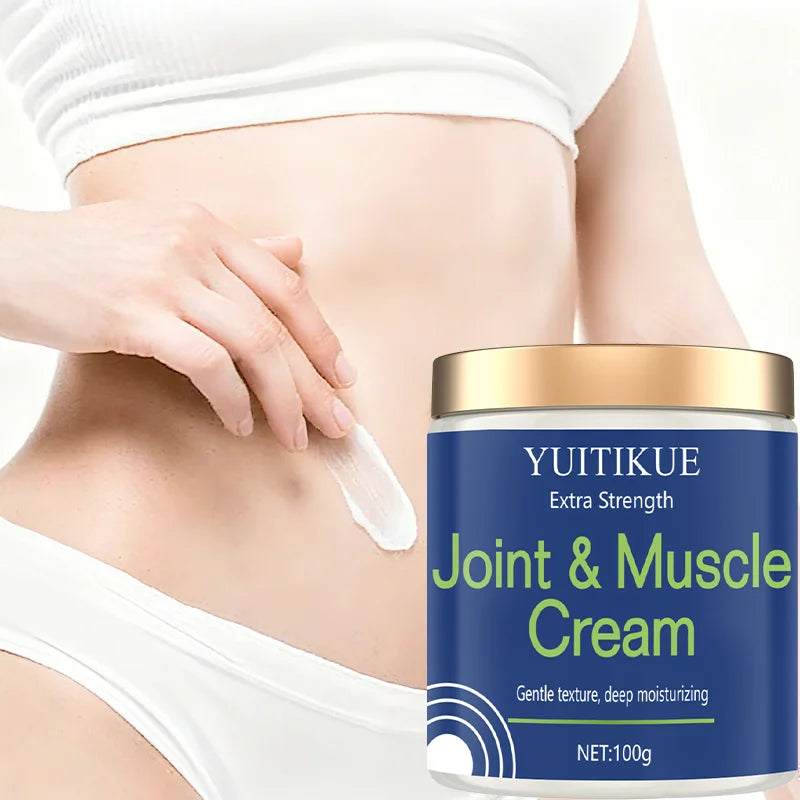 Extra Strength Joint & Muscle Cream 100g - Deep Moisturizing Formula, Gentle Texture for Neck, Shoulders, Knees & Elbows Pi-Mart