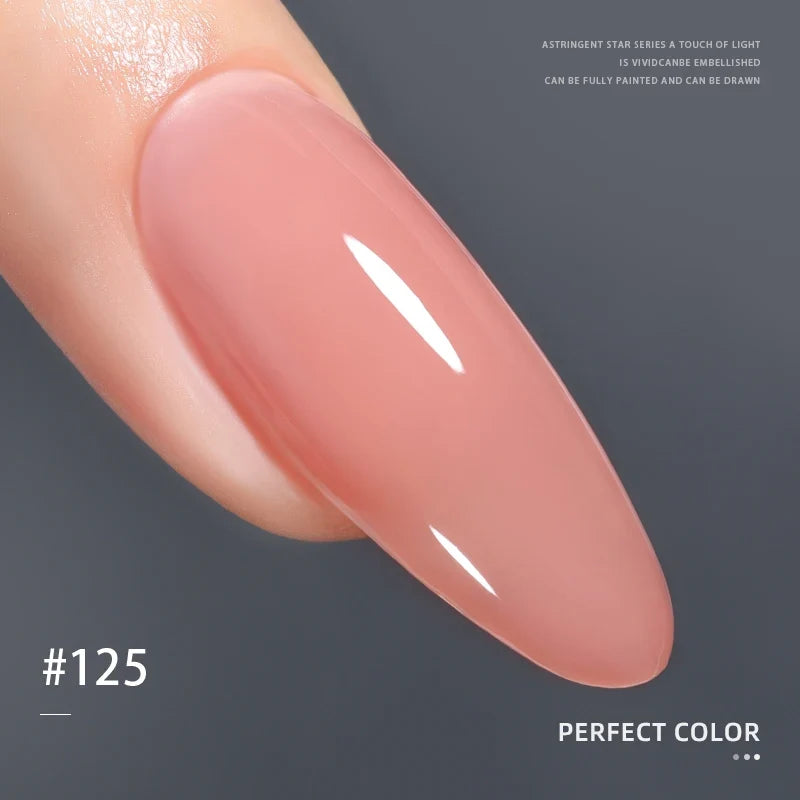 PERFECT COLOR  4-in-1 Builder Nail Gel,20g 12 Colors Rubber Base Gel Polish,Extension for DIY Salon Girls Home,Nail Art Brushes Tri Light Beauty