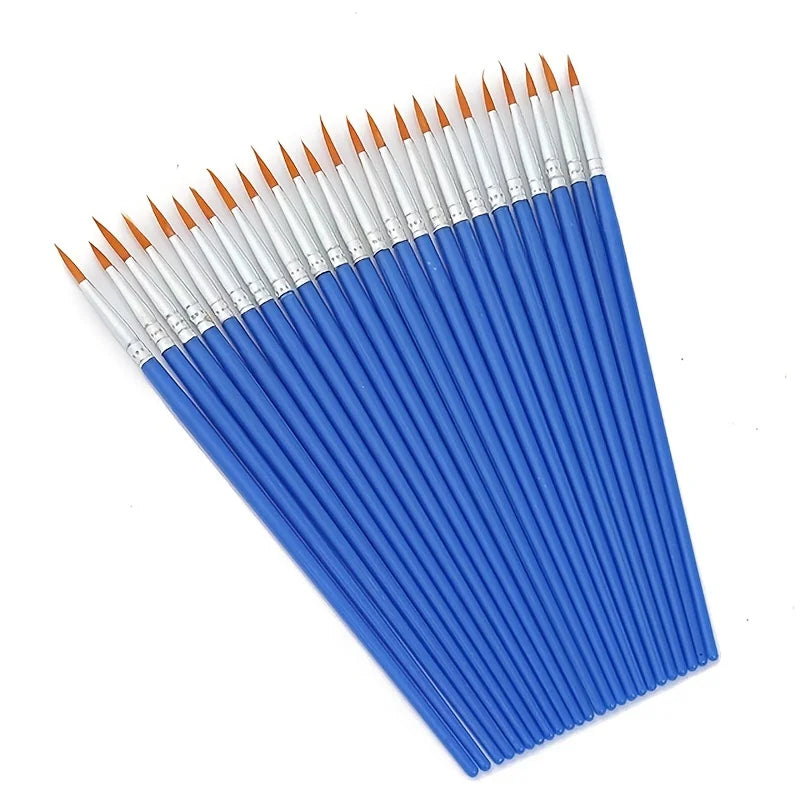 20pcs Painting Brushes For Painting Handcraft Arts And Craft For Artistic Multifunction Hook Line Painting Equipment Pi-Mart