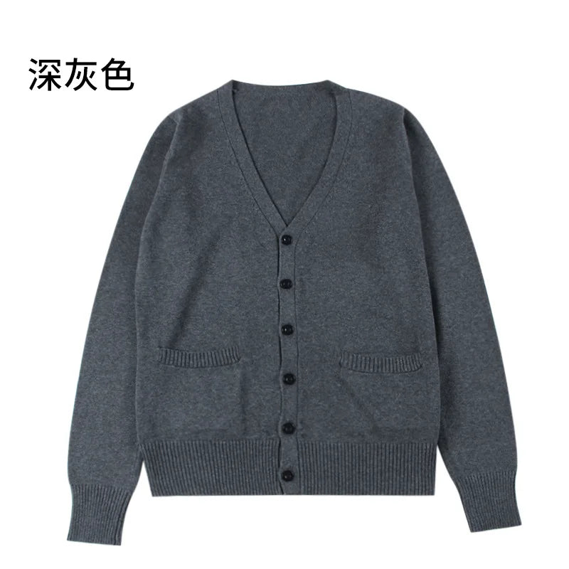 New Sweater Solid Candy Women Knit Top Fashion Female Cardigan Thin Spring Autumn Long Sleeve Adult Jacket Clothes Slim XS-2XL LadyShow.Store
