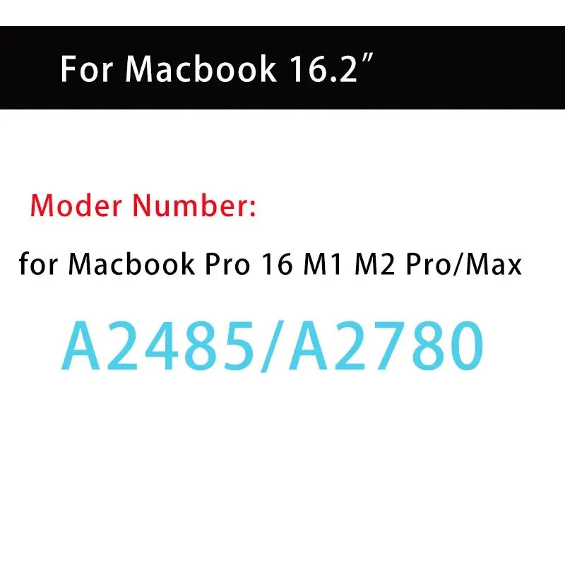 Screen Protector for MacBook HD Soft Film for Air 13 Inch M1 M2 Pro 11 13 14 15 16 Inch Clear Laptop Soft Film Pi-Mart