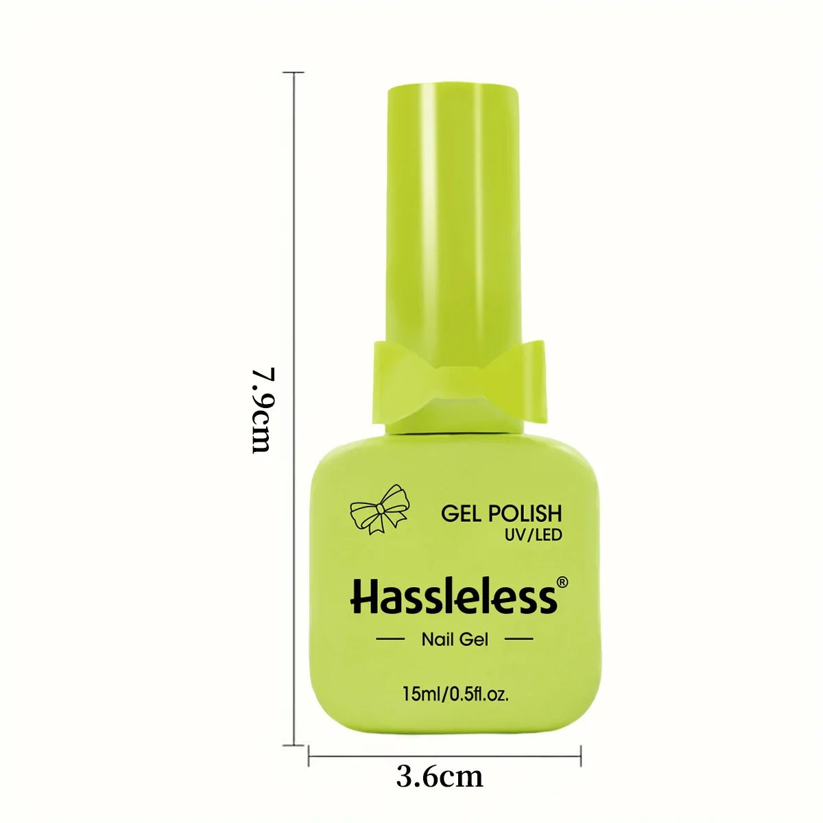 Single-use 15ml gel nail polish, convenient for home or salon manicures, easy to remove. Tri Light Beauty