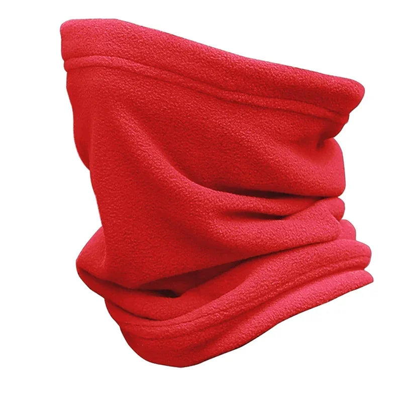 Winter Warm Unisex Windproof Motorcycle Riding Mask New Polar Fleece Neck Scarf Warmer Ski Outdoor Sports Balaclavas Tube Mask Pi-Mart