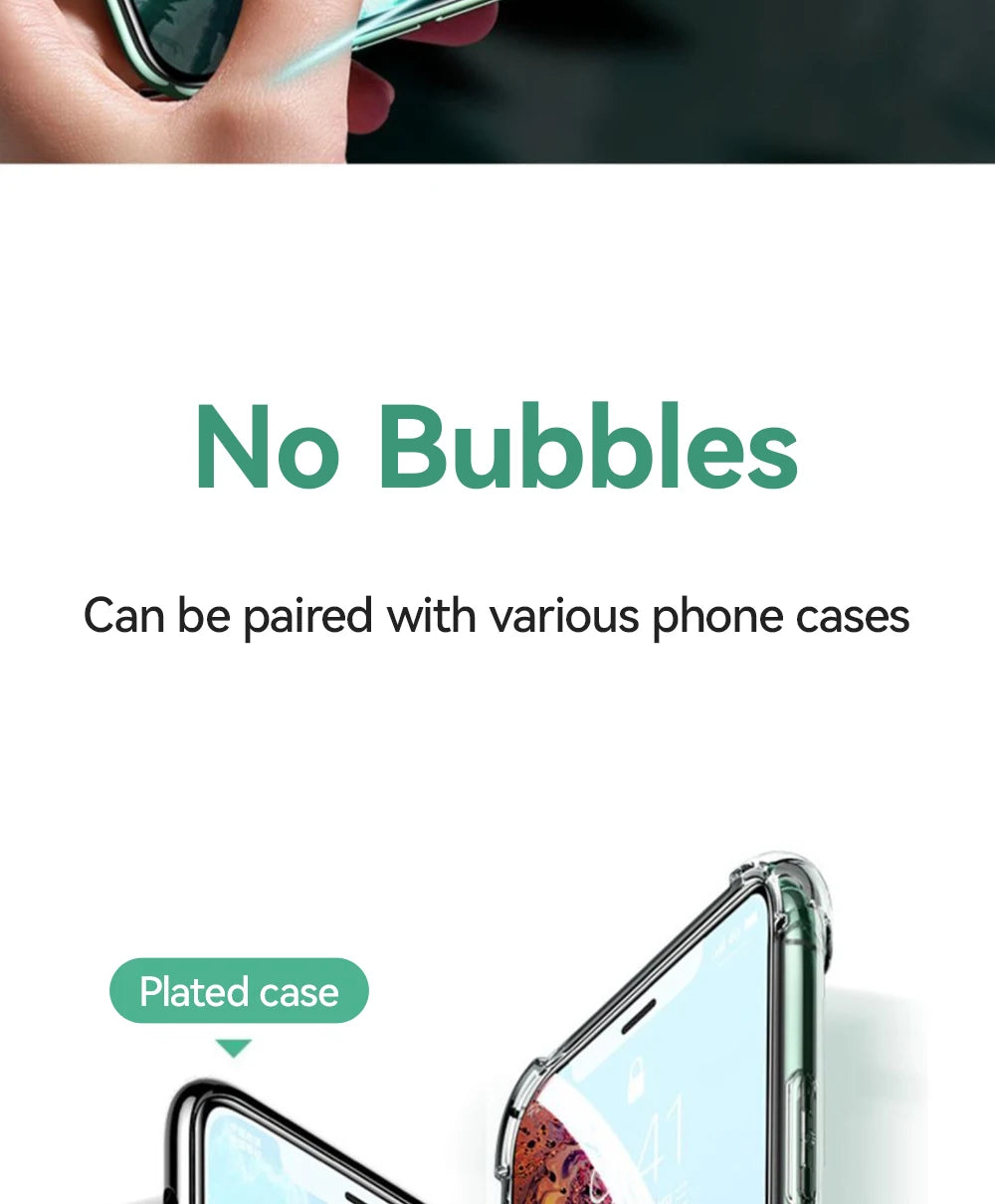 Joyroom 3/2/1PCS HD Glass For iPhone 18 17 16 15 Pro Max Screen Protector Full Screen Glass Protection For iPhone 18 17 16 15Pro Pi-Mart