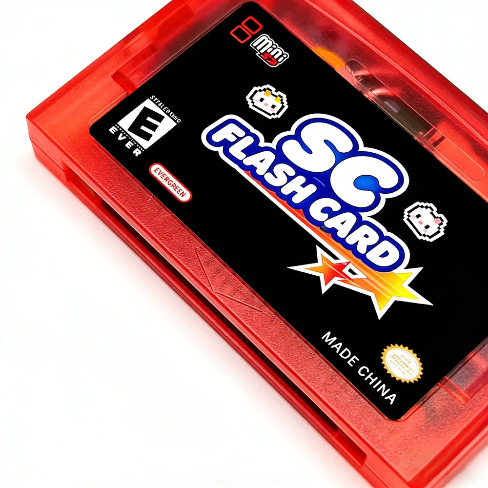 New 5000 in 1 SCFW V2.0 Card Mini GBA FlashCard For GBA GBC GB NES with 8G TF Card Adapter For SP GBM IDS NDS NDSL Game Console Pi-Mart