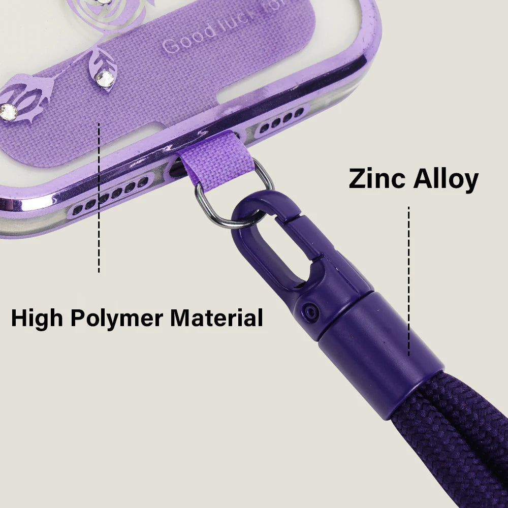 Universal Mobile Phone Anti-loss Wrist Strap Adjustable 360° Rotation Phone Self-locking Lanyard for iPhone 17 16 15 Pro Samsung Pi-Mart