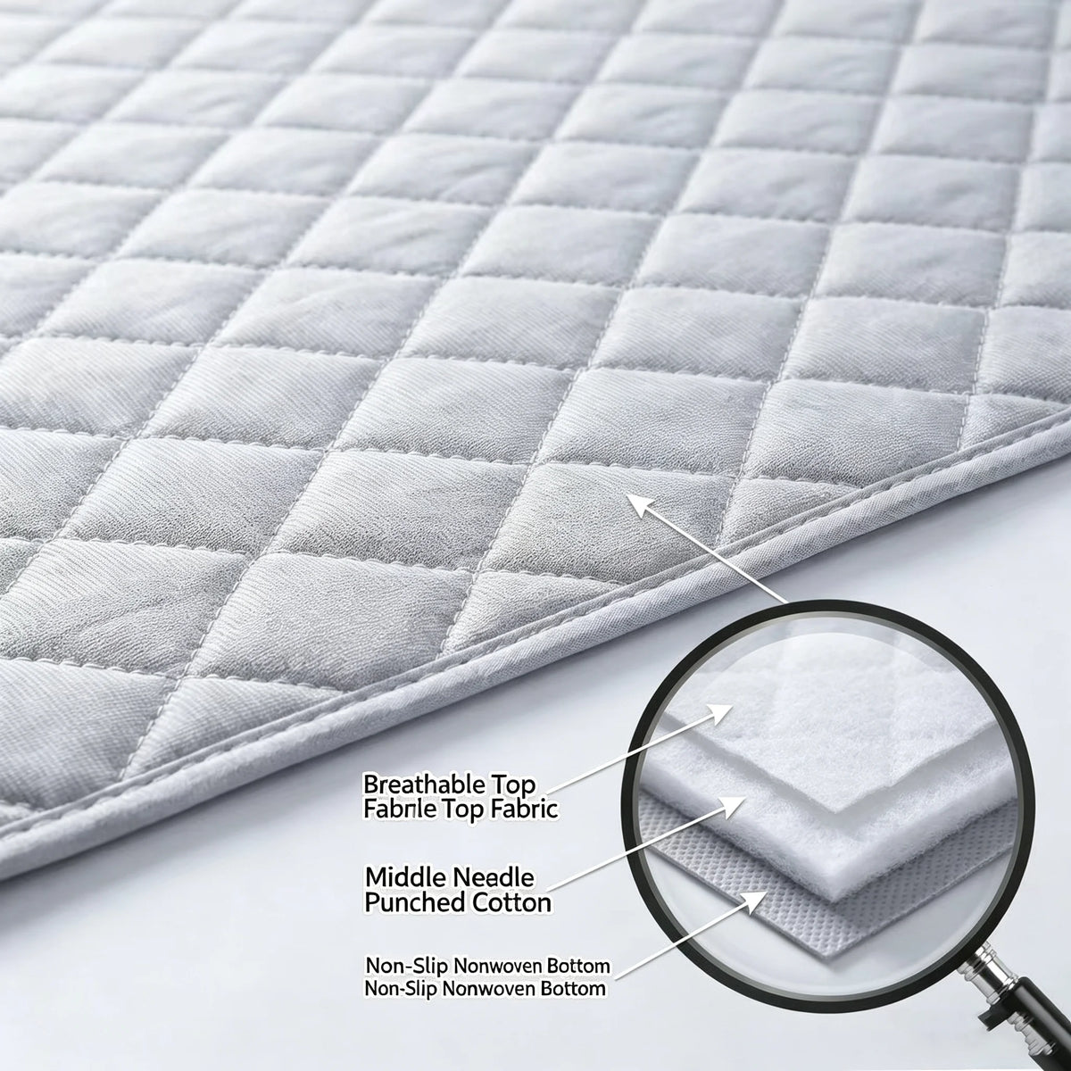 Dog Pee Reusable Pad Blanket Summer Cool Washable Puppy Training Absorbent Diaper Pet Bed Urine Mat Car Seat Cover Pet Supplies Pi-Mart