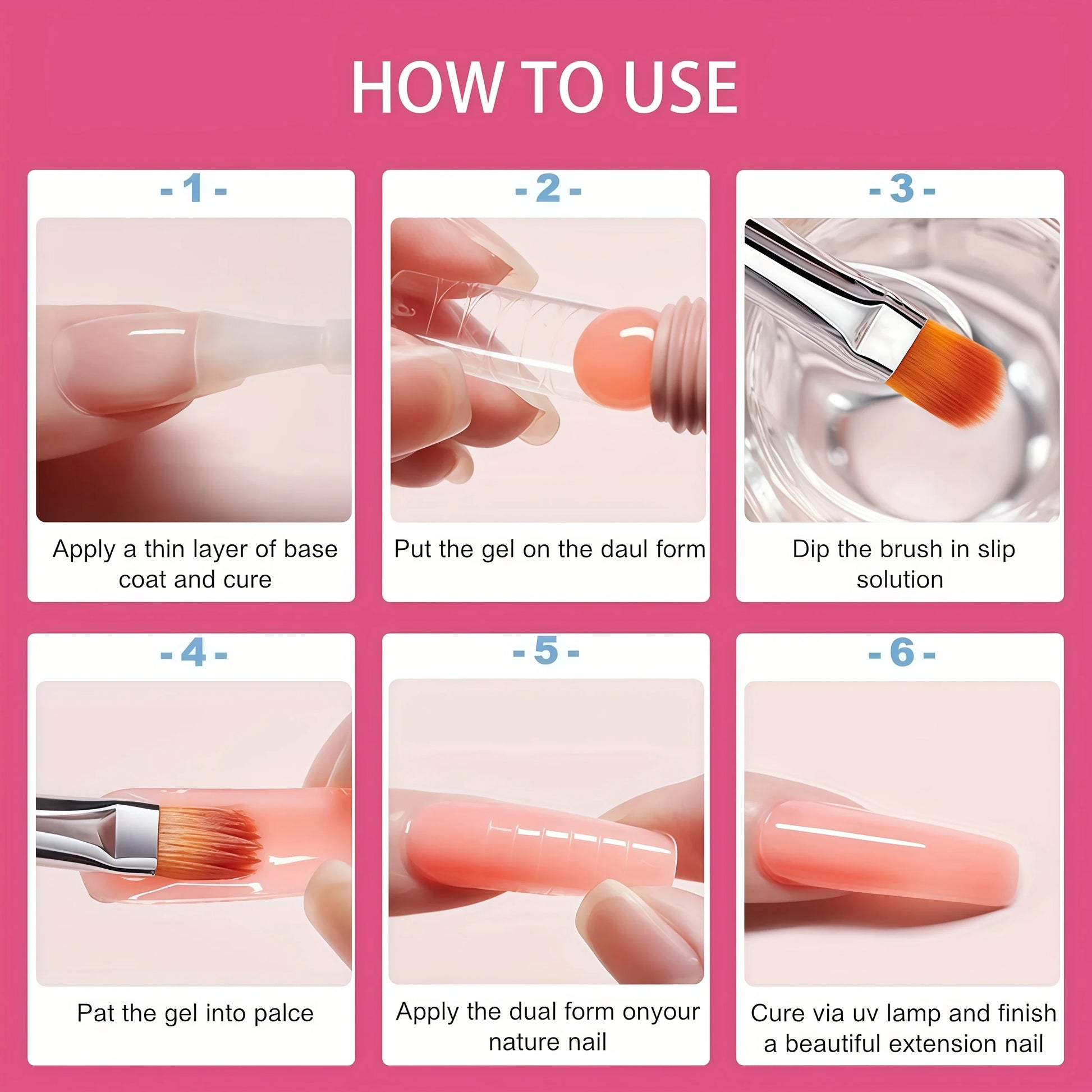 2in 1 Gel Cleanser for Nails & Polish Remover, Professional Slip Solution for Poly Gel Nails for & LED Gel, Anti-Stick Formula, Tri Light Beauty