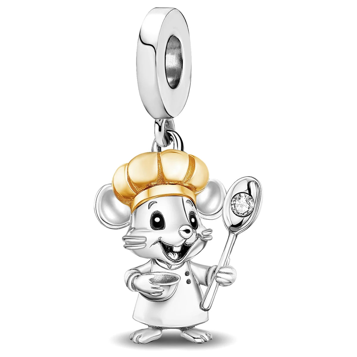 925 Sterling Silver Sunglasses Duck Puppy Cooking Mouse Bead Diy Bracelet Bangle Making Gift Of High Quality Fine Jewelry Pi-Mart