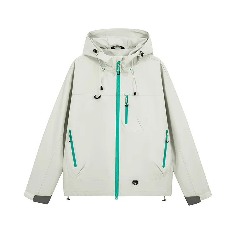 Autumn Sports Jacket Waterproof Windproof Jacket Men Women Outdoor Sports Hiking Running Mountaineering Hooded Casual Sport Coat LadyShow.Store