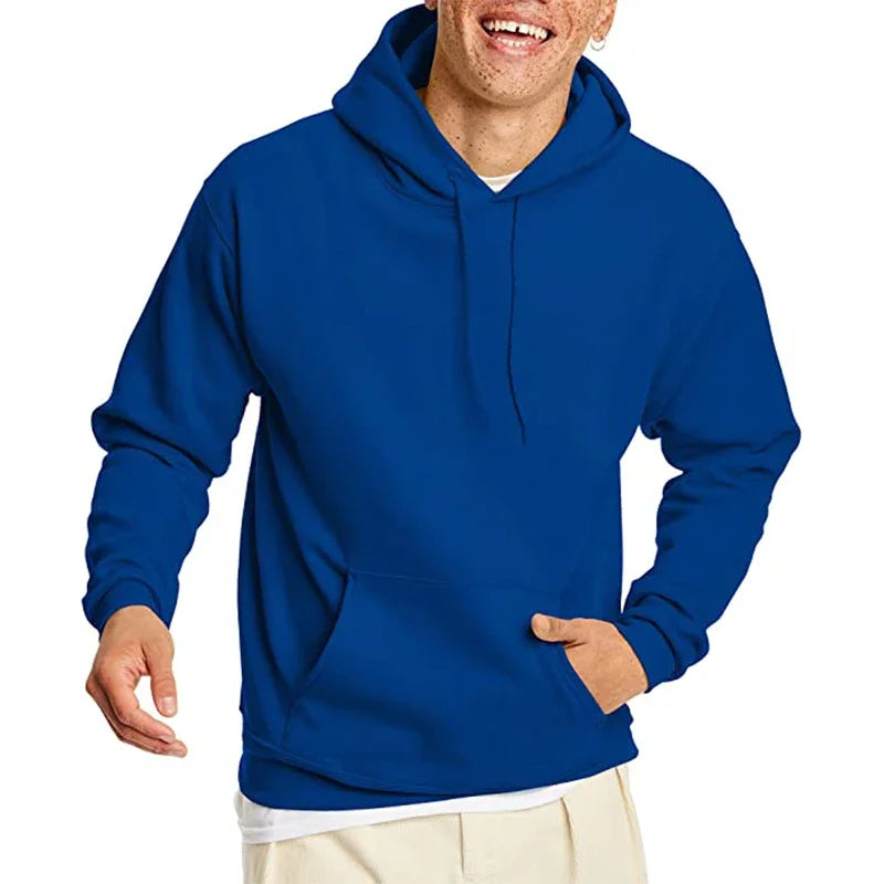 New Men Casual Hoodies Women Warm Hoodies Spring Autumn Pullovers Fashion Black Multiple Colour Oversized Sweatshirts Top Pi-Mart