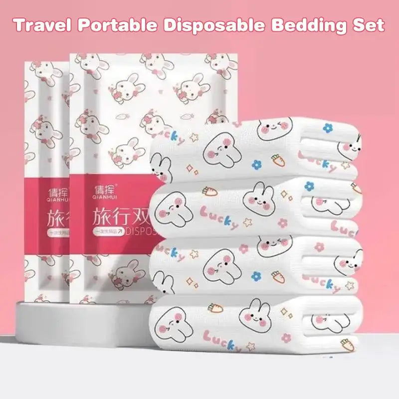 Extra Thick Disposable Bedding Set for Surgery Hotel Guest Room Nonwoven  Sheet Duvet Cover Travel Pi-Mart