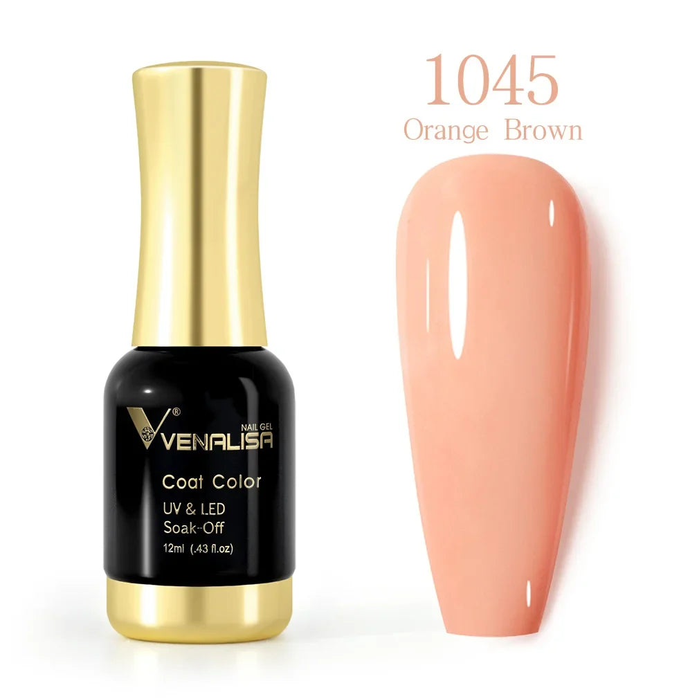 VENALISA Nail Gel Varnish TPO FREE Soak Off UV LED Organic Odorless Enamels Nail Art Colors 12ml 120Colors UV Gel Nail Polish Tri Light Beauty
