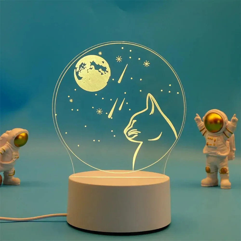 3D Artisitc Light with Stand